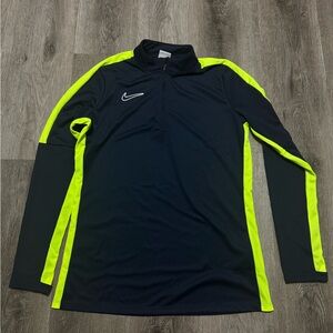 Nike Dri-FIT Academy Women's Football Drill Top Blue / Neon Size Medium